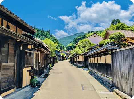 石見銀山と大森の町並み