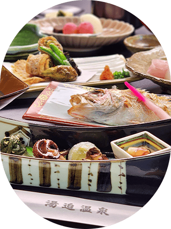 旬の味覚とともに